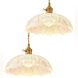 Elegant Glass Pendant Light